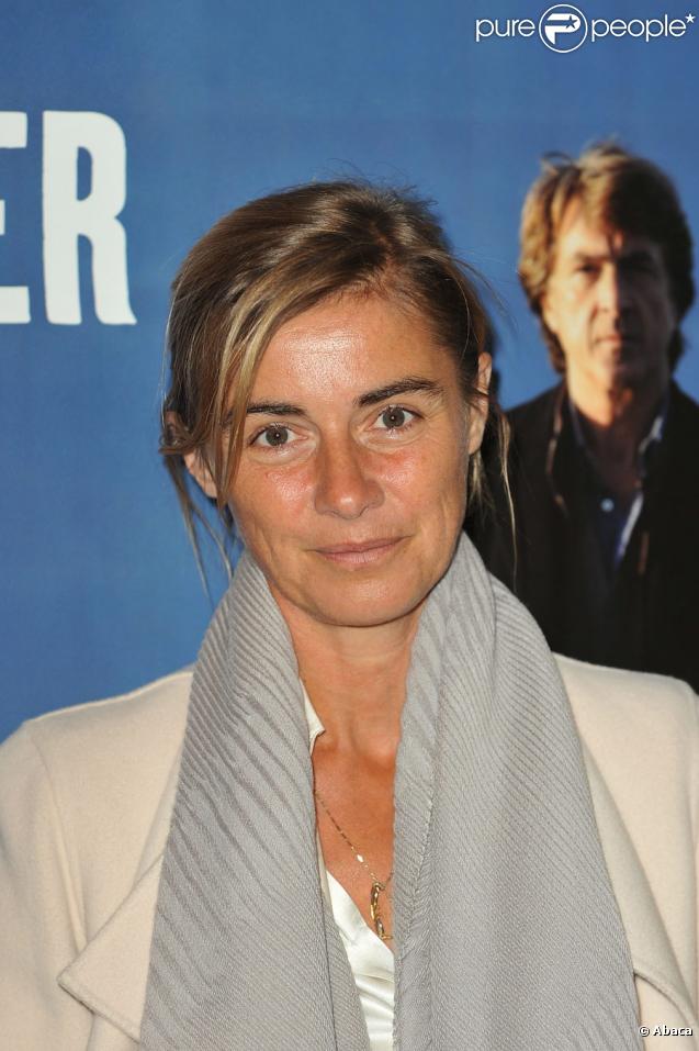Anne Consigny lors de la première à Paris le 15 septembre 2009 du film Le Dernier pour la route