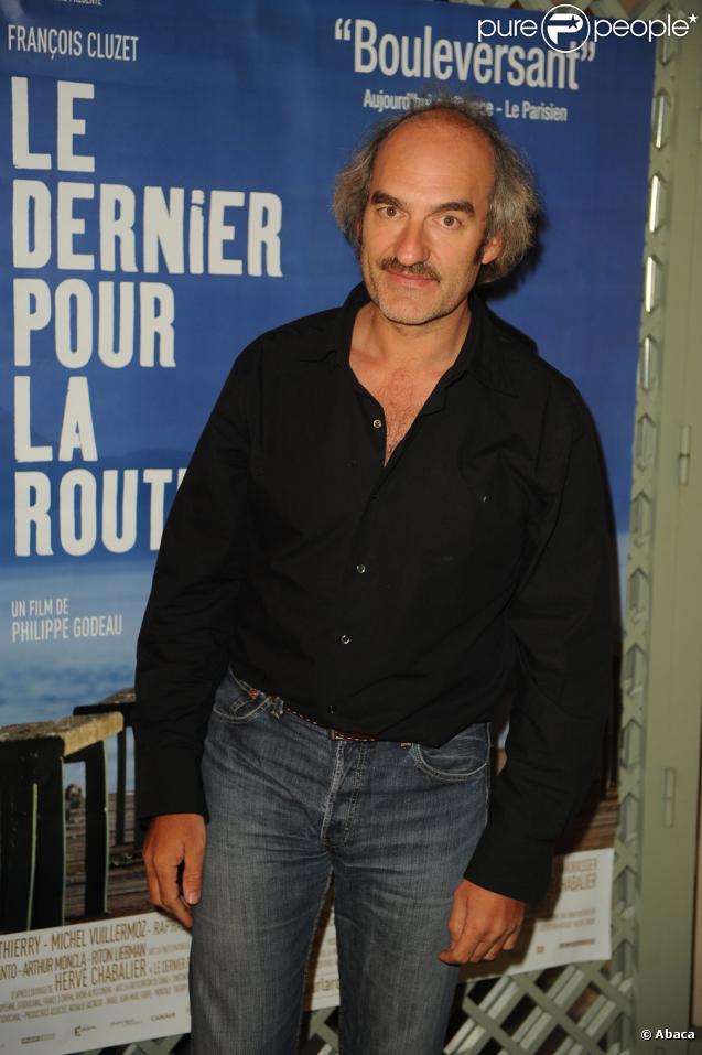 Michel Vuillermoz lors de la première à Paris le 15 septembre 2009 du film Le Dernier pour la route