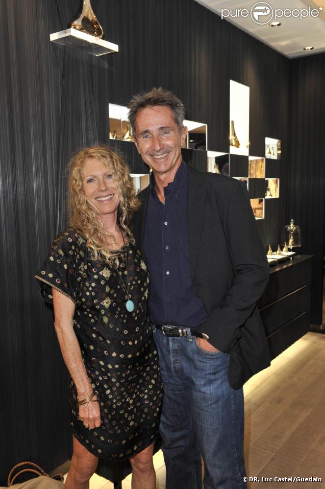 Thierry Lhermitte et son épouse Hélène à la soirée Guerlain à Paris le 10 septembre 2009