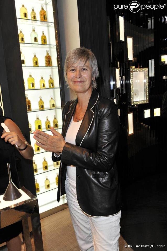 Annie Lemoine à la soirée Guerlain à Paris le 10 septembre 2009