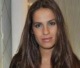 Elisa Tovati à la soirée Guerlain à Paris le 10 septembre 2009