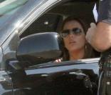 Eva Longoria en train de se faire arrêter à Los Angeles le 16/09/09 