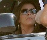 Eva Longoria en train de se faire arrêter à Los Angeles le 16/09/09 