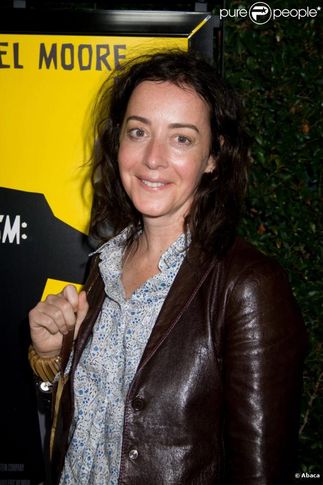 Jane Adams lors de la première du film Capitalism : a love story à Los Angeles le 15 septembre 2009