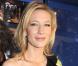 Cate Blanchett : un visage radieux mais une tenue... déconcertante ! Drôle de choix !