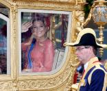 Maxima des Pays-Bas fait son arrivée pour la rentrée politique batave...