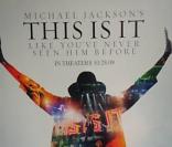 Affiche de This is it, film tiré des dernières répétitions de Michael Jackson