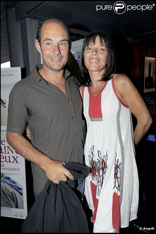 Bernard Campan et sa femme