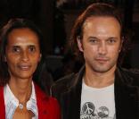 Vincent Pérez et sa femme Karine Silla à l'avant-première de  The Cove .
