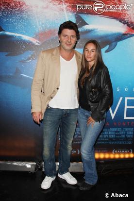 Philippe Lellouche et sa compagne Vanessa Demouy à l'avant-première de  The Cove .