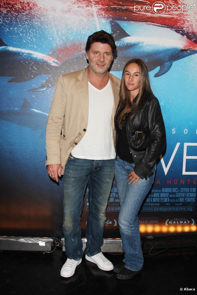 Philippe Lellouche et sa compagne Vanessa Demouy à l'avant-première de  The Cove .