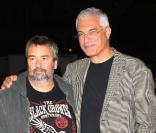Luc Besson et le réalisateur Louis Psihoyos à l'avant-première de  The Cove .