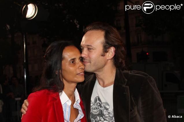 Vincent Pérez et sa femme Karine Silla à l'avant-première de  The Cove .