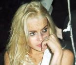 Lindsay Lohan rentre d'une soirée au château Marmont à Los Angeles le 21 septembre 2009