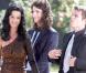 Katy Perry sur le tournage du clip de Starstrukk, nouveau single du groupe 3OH!3