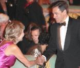 Après deux ans de rénovation, l'Opéra Royal du Château de Versailles a repris vie, en présence de Marisa Bruni Tedeschi et François Fillon 