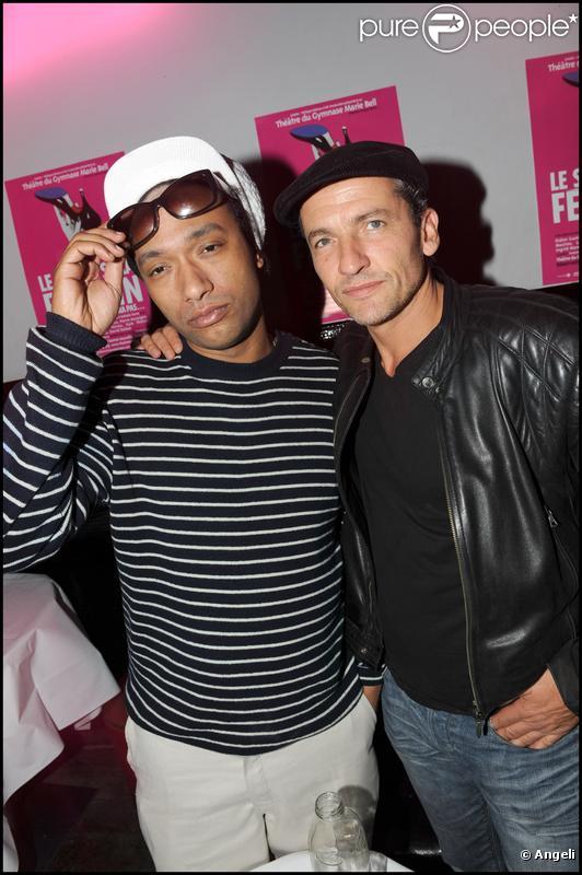 Doc Gynéco et Maxime à la soirée de l'Aftershow, au Six-Seven (Paris, 22 septembre 2009)