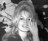 Brigitte Bardot sur le tournage du film 