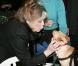 Brigitte Bardot, lors de la journée de l'adoption organisée par la SPA, le 10 décembre 2005