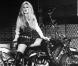 Brigitte Bardot et sa fameuse Harley Davidson (tube écrit par Serge Gainsbourg, datant de 1967).