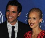 Jessica Alba et Cash Warren à la réception de Bill Clinton à New York le 23/09/09