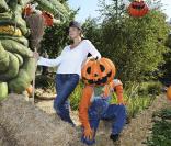 Hélène de Fougerolles à l'inauguration du thème d'Halloween au parc Disneyland Paris, le 26/09/09