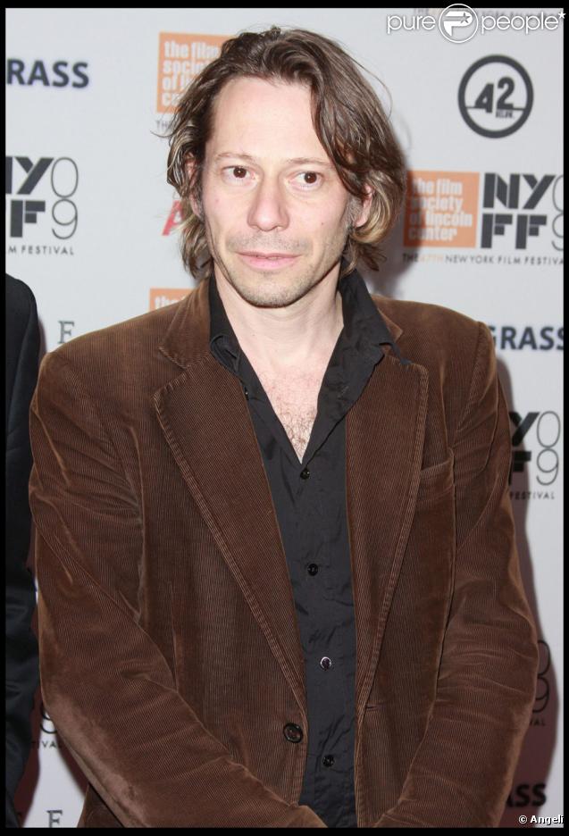 Mathieu Amalric à la projection des Herbes Folles lors de l'ouverture du New York Film Festival, le 25 septembre 2009