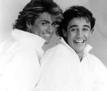 Andrew Ridgeley et George Michael du groupe Wham ! dans les années 80