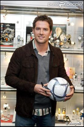 Le footballeur Michael Owen