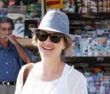  Rebecca Gayheart se promène dans les rues de Los Angeles le 30 septembre 2009 