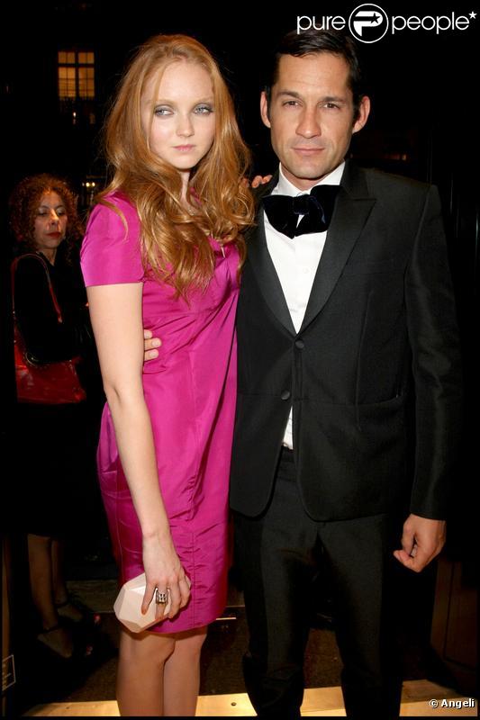 Lily Cole et Enrique Murciano à la soirée Montblanc Rue de la Paix