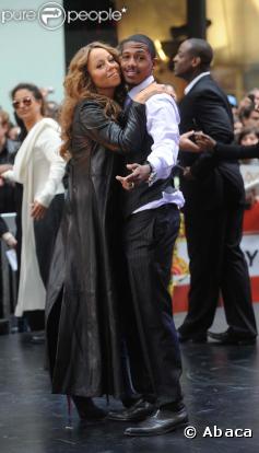 Mariah Carey et son mari Nick Cannon sur le plateau du  Today show  le 2 octobre à New York !
