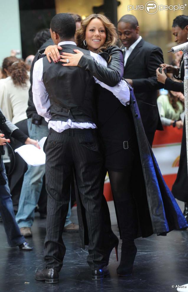 Mariah Carey et son mari Nick Cannon sur le plateau du Today show le 2 octobre à New York !