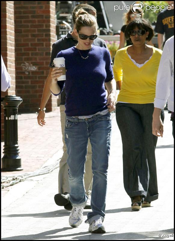 Jennifer Garner à Boston (15 septembre 2009)