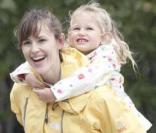  Jennifer Garner et sa fille Violet à Boston (27 septembre 2009) 