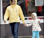  Jennifer Garner et sa fille Violet à Boston (27 septembre 2009) 