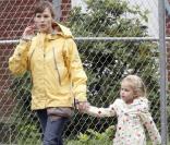  Jennifer Garner et sa fille Violet à Boston (27 septembre 2009) 