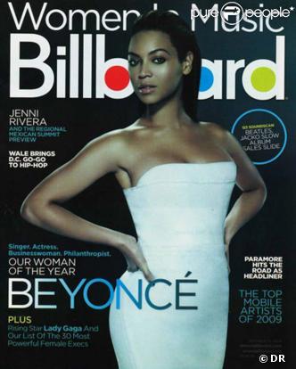 Beyoncé en couverture de  Billboard  magazine, le 3 octobre 2009.