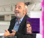 Gérard Jugnot et Lorie dans l'émission  Panique dans l'oreillette  