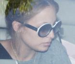 Nicole Richie victime d'un accident de la route. Elle est emmenée au Cedars Sinai Hospital par Joel Madden, pendant que l'autre conducteur est emmené par la police. Le 5 octobre 2009, à Los Angeles.