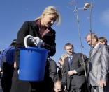 Anna Kournikova en Russie, le 5 octobre 2009