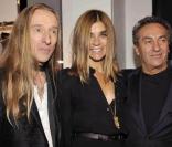 Saverio Moschillo, John Richmond et Carine Roitfeld 