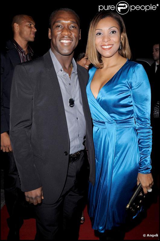 Clarence Seedorf et son épouse