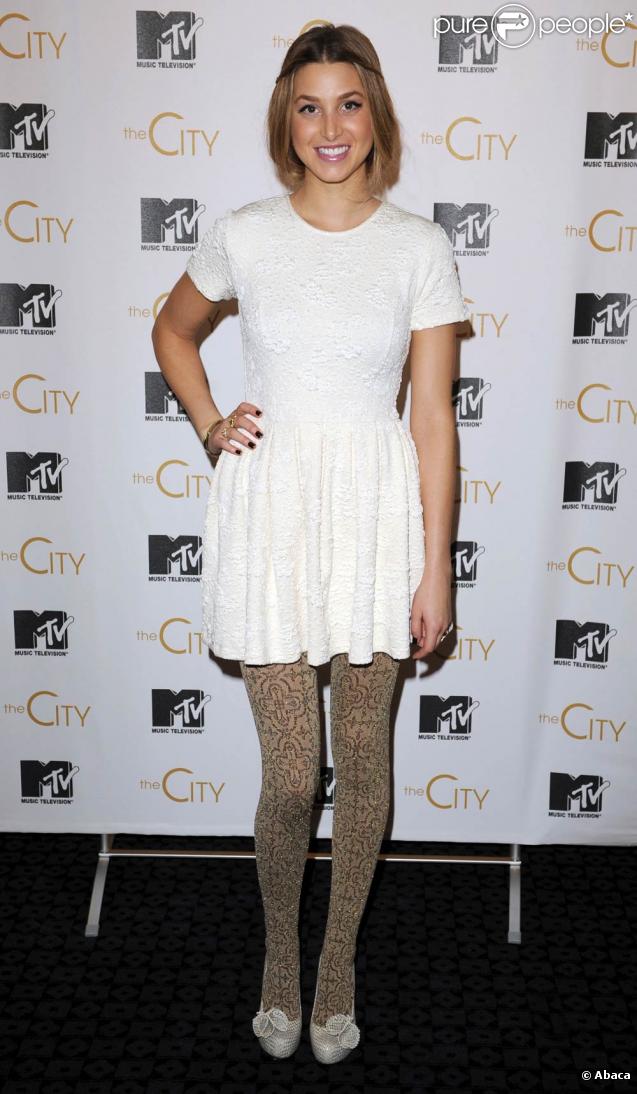 Whitney Port à Londres pour la première de sa série,  The City  !
