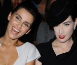 Nelly Furtado et Dita Von Teese au défilé Elie Saab