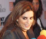 Penélope Cruz lors de la première du film Etreintes Brisées à New York le 11 octobre 2009