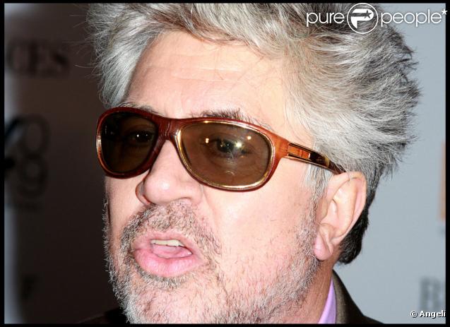 Pedro Almodovar lors de la première du film Etreintes Brisées à New York le 11 octobre 2009