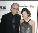 Eva et Edward James Olmos, un duo chic à l'ouverture du 13e Festival du Film Latino ! 