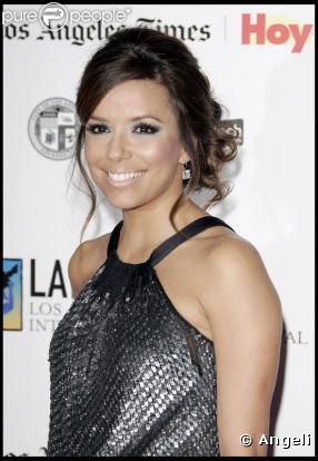 Eva Longoria, désespérément glamour à l'ouverture du 13e Festival du Film Latino, à Los Angeles. 11/10/09