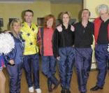 Valérie Damidot, Mathieu Gonet, Eva Darlan, Anne Richard, Jacques Weber au 16 ème Festival Epona dans l'hippodrome de Cabourg le 11 octobre 2009 